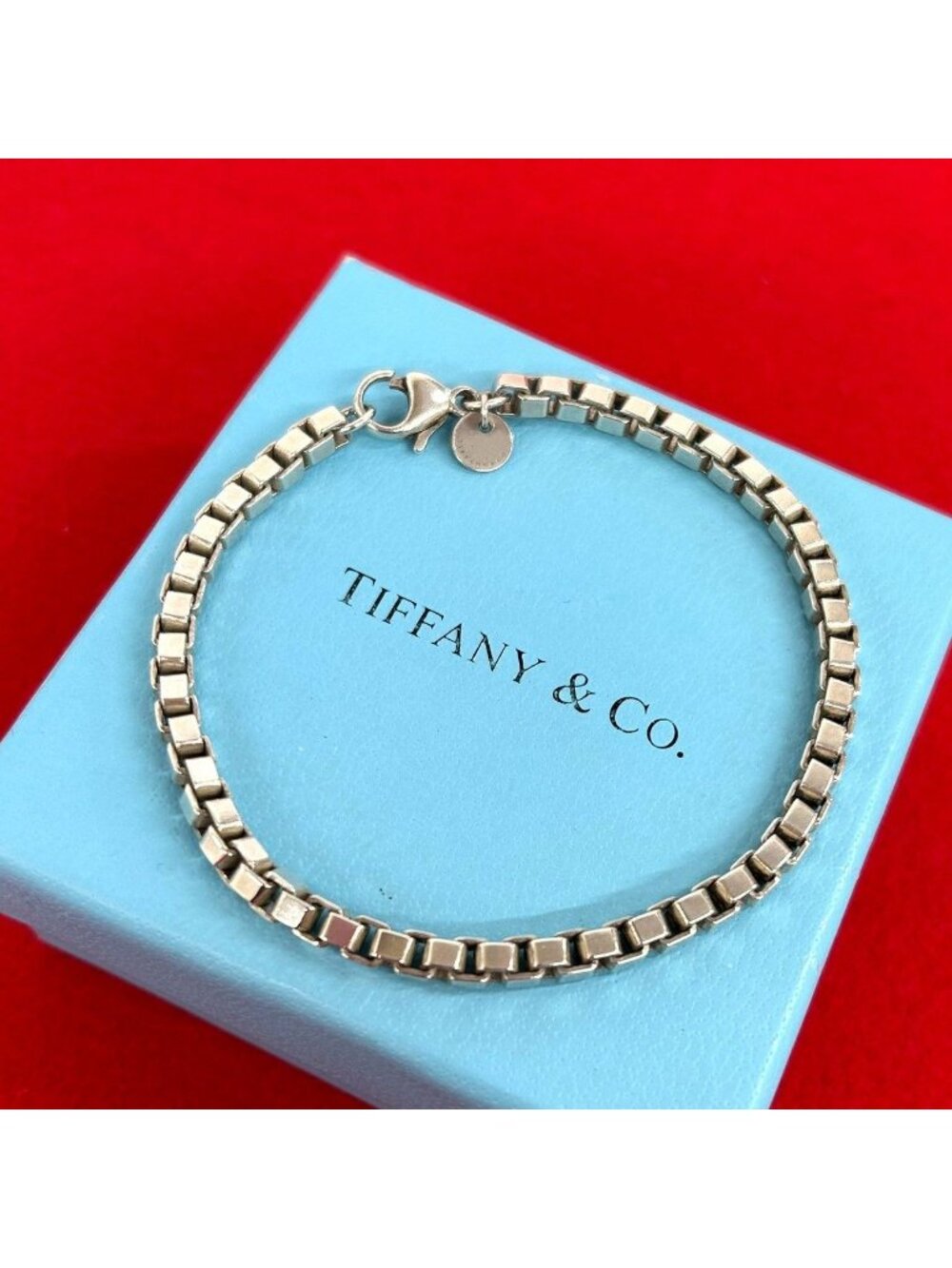 Tiffany & Co Vintage Venetian Bracelet 925 Sterling Silver
